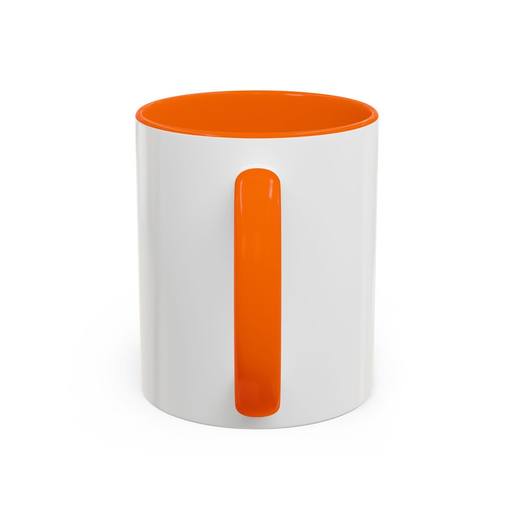 Atom Illustration Accent Mug | Science Coffee Cup