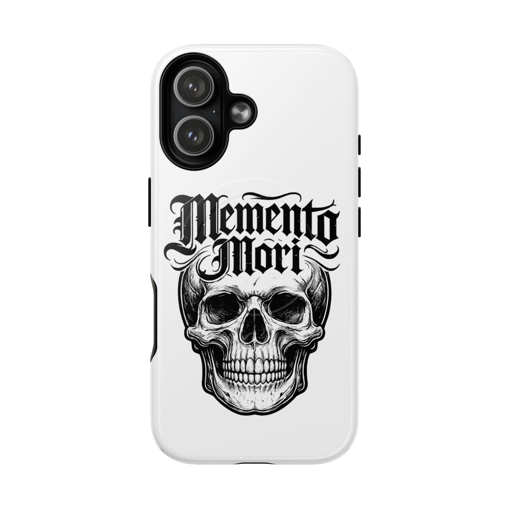 Memento Mori Skull Tough Magnetic Phone Case
