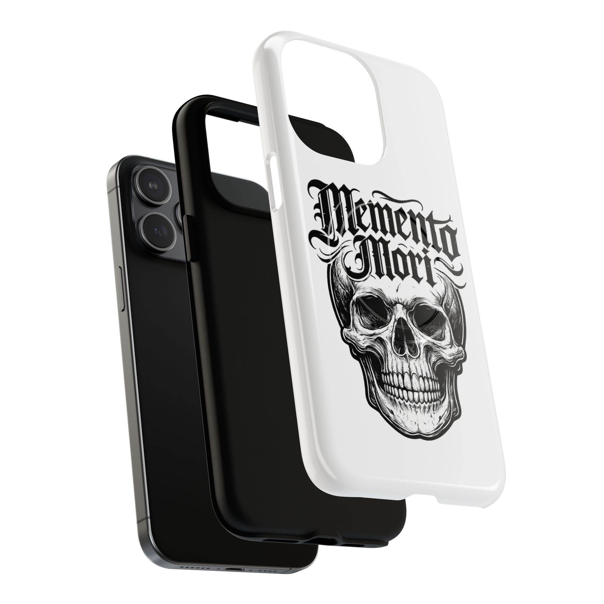 Memento Mori Skull Tough Magnetic Phone Case