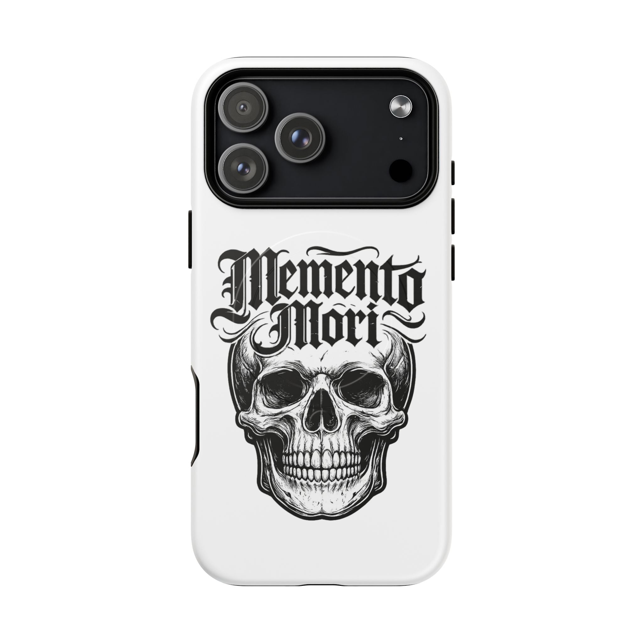 Memento Mori Skull Tough Magnetic Phone Case