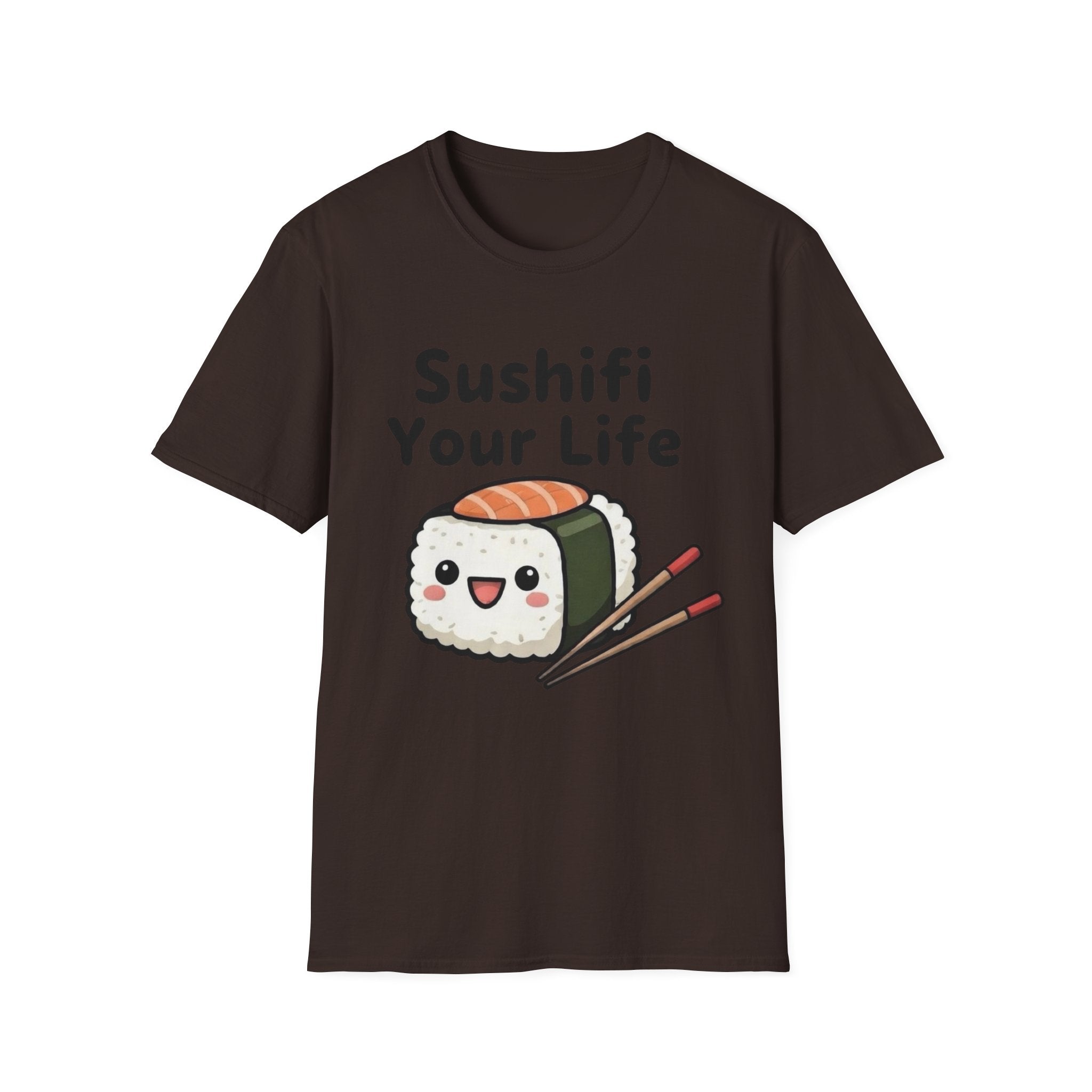 Sushifi Your Life T-Shirt | Cute Kawaii Sushi Cartoon