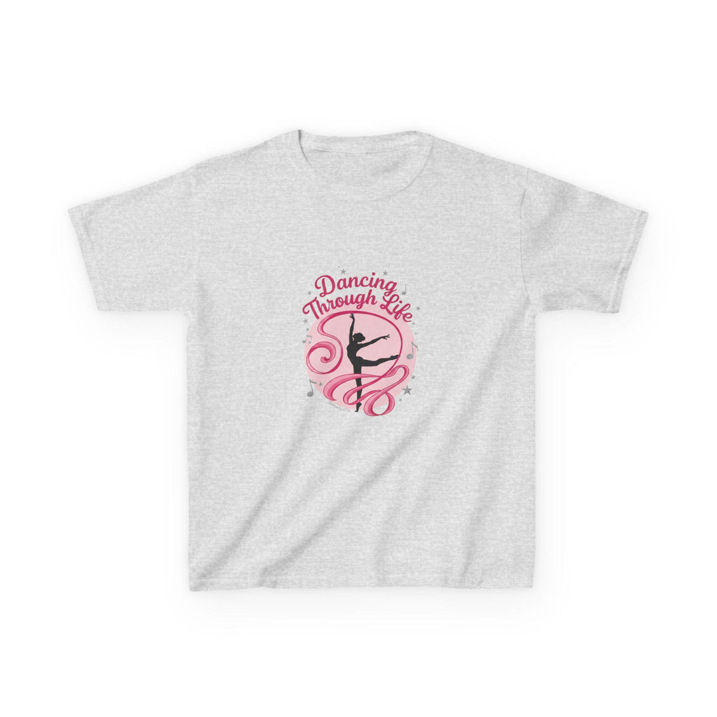Kids T-Shirt Dancing Through Life Ballerina Tee