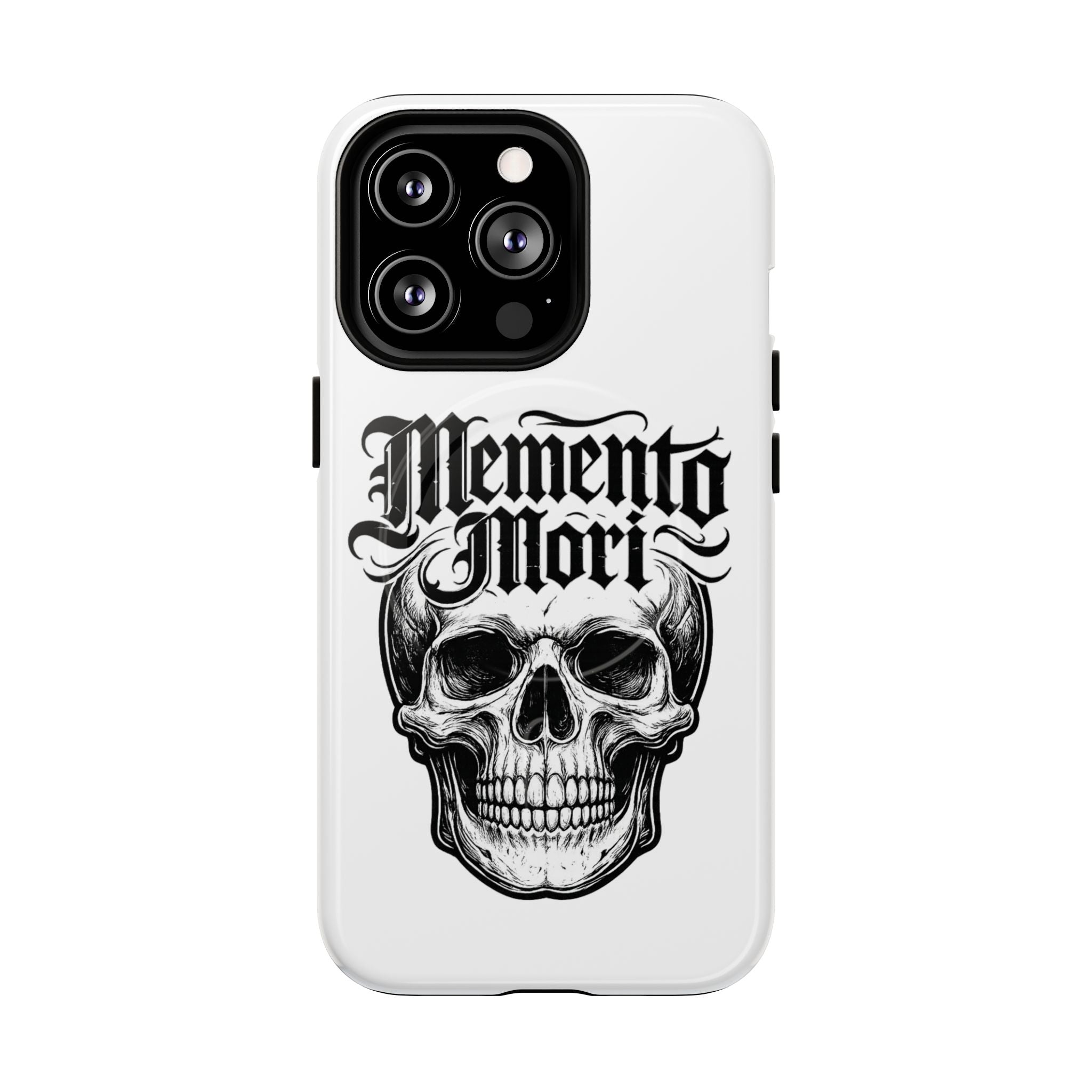 Memento Mori Skull Tough Magnetic Phone Case
