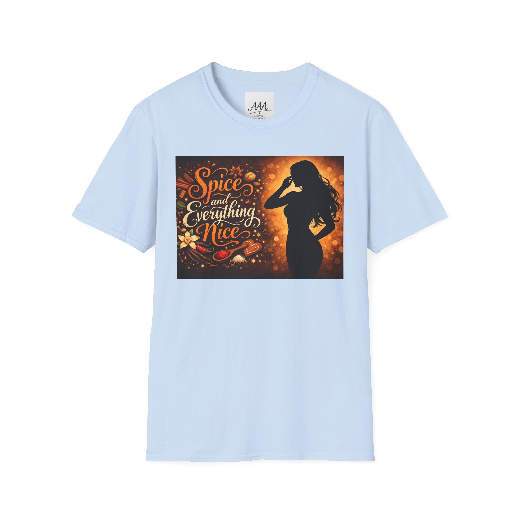 Spice and Everything Nice T-Shirt | Fall Pumpkin Spice Silhouette
