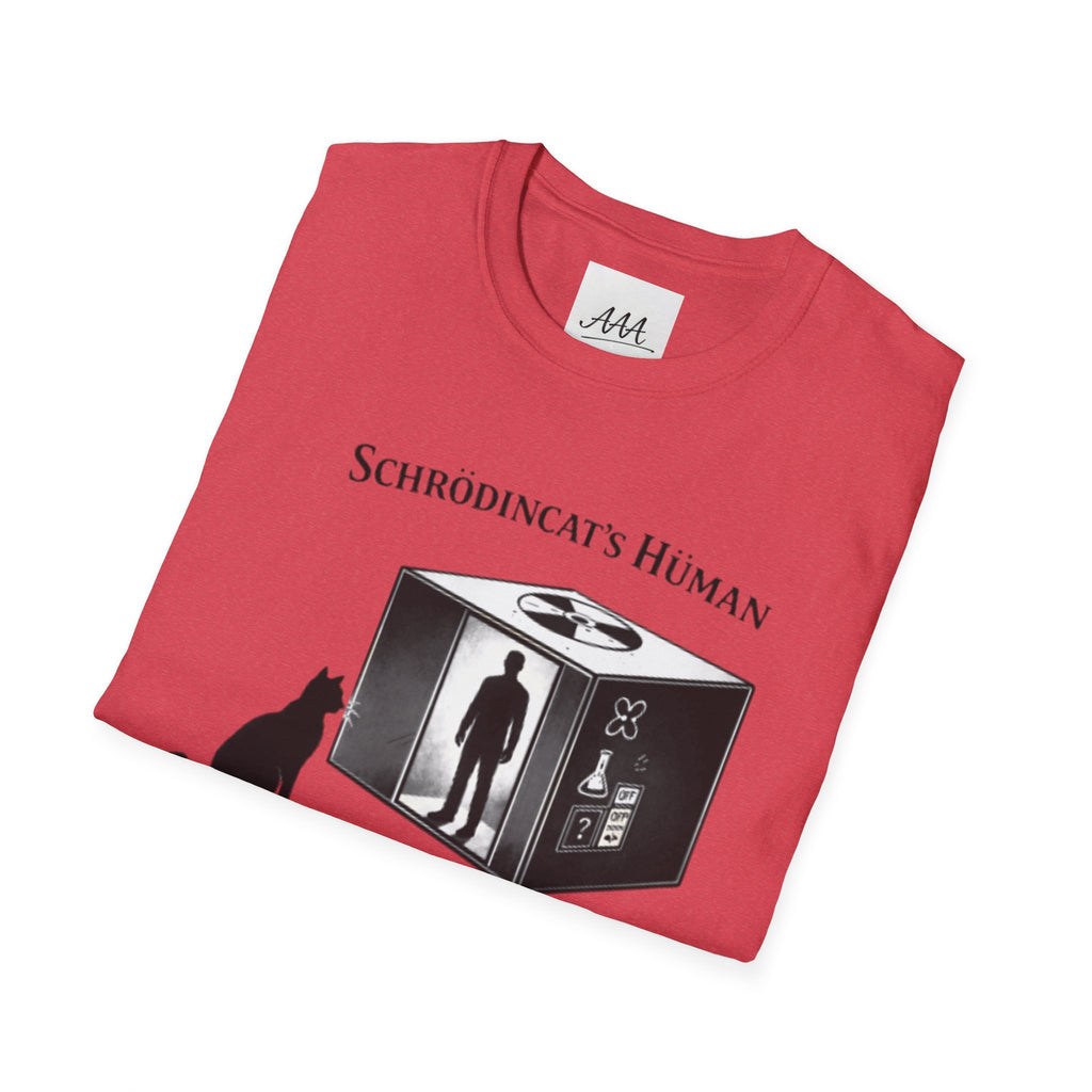 Schrodinger Cat Shirt Funny Science Tee | Schrödincat’s Human T-Shirt | Physics Joke Shirt | Nerd Humor Tee