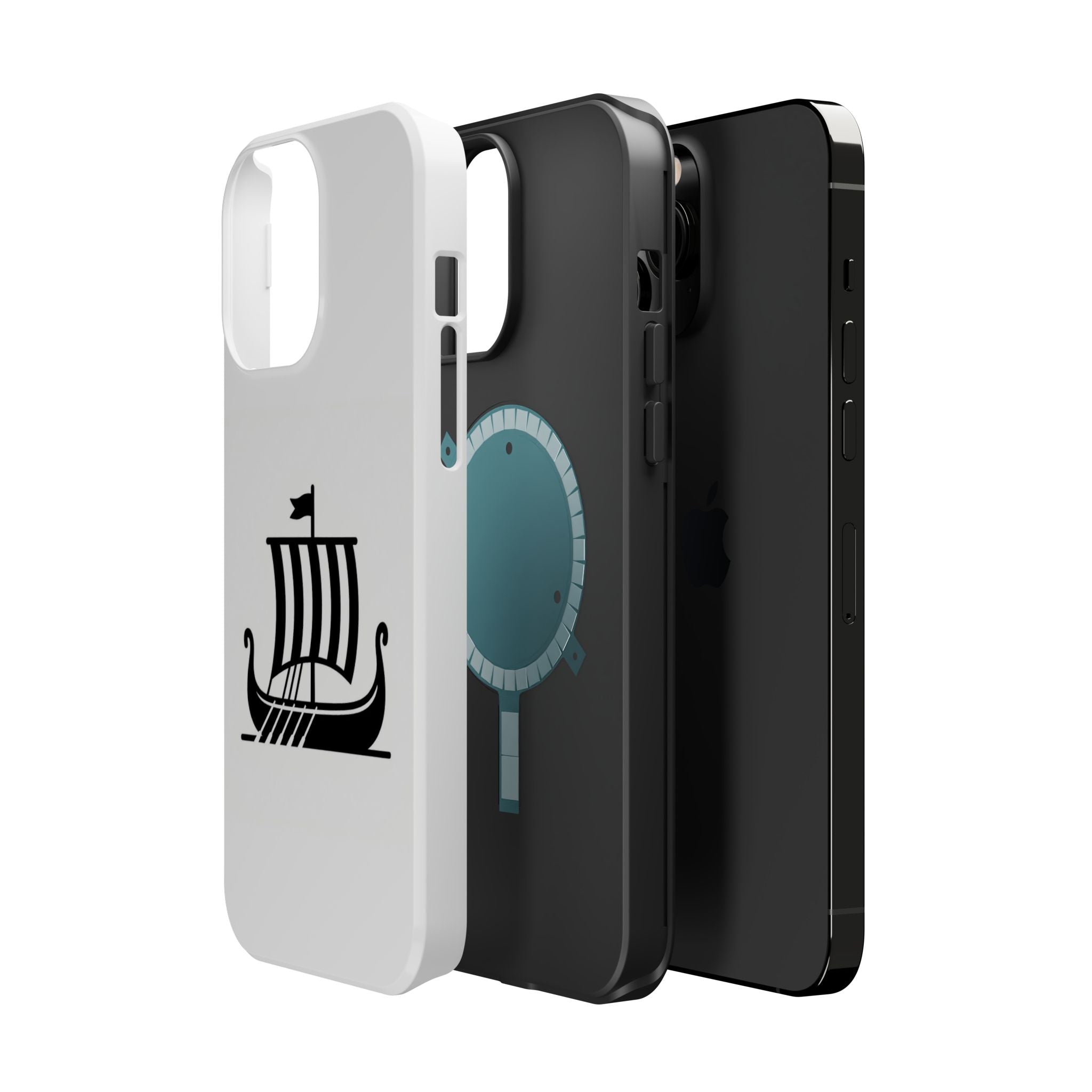 Viking Longship Magnetic Impact-Resistant Phone Case