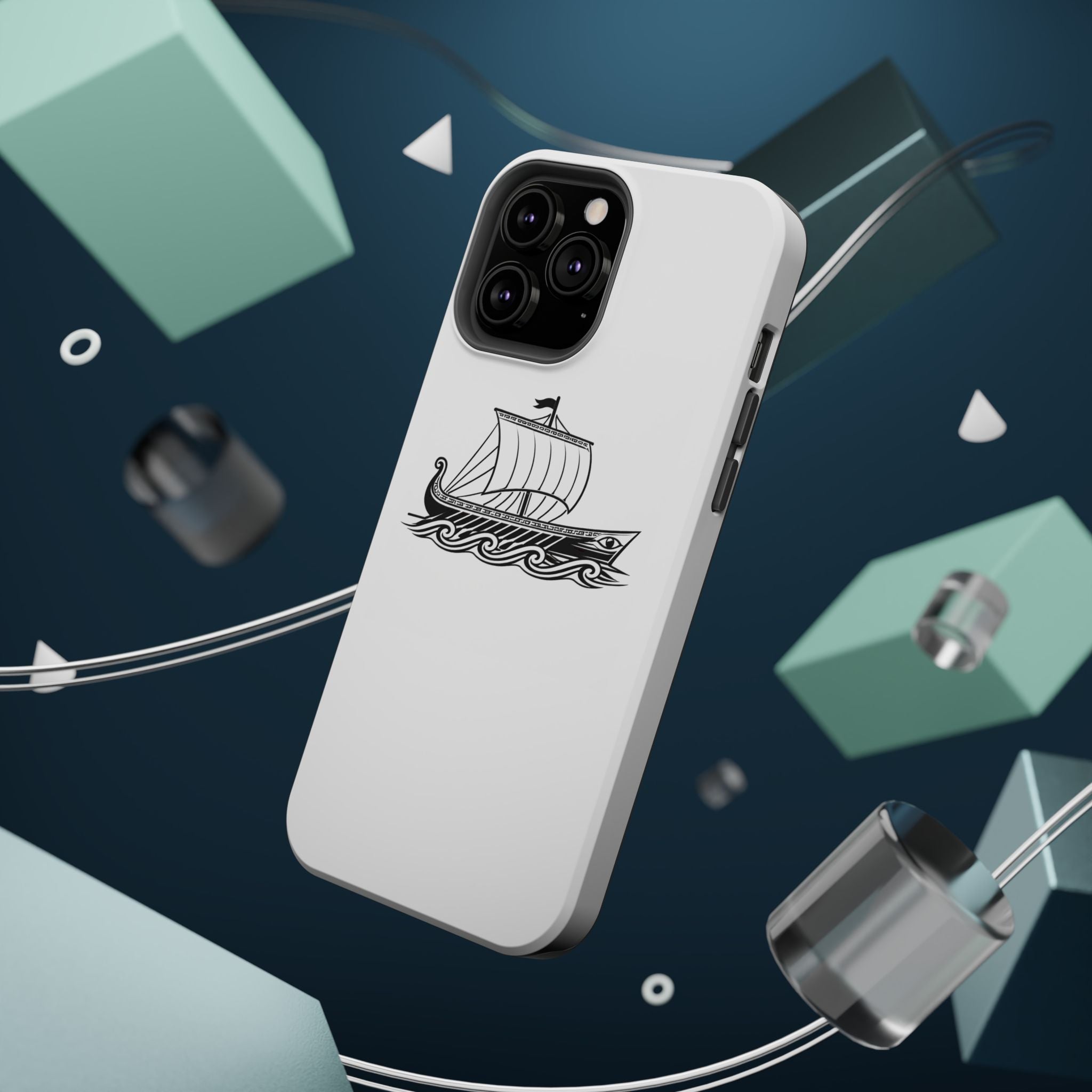 The Odyssey Magnetic Impact Phone Case Minimal Nautical iPhone Cover
