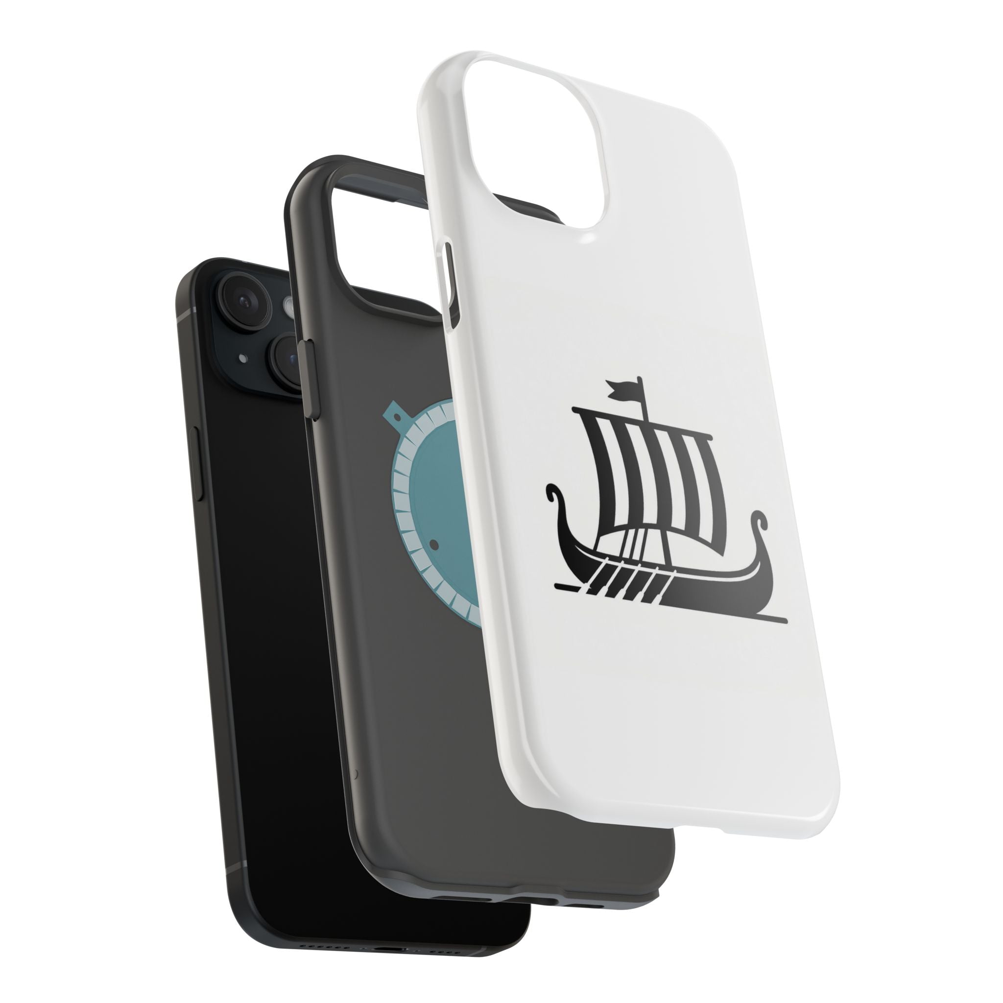 Viking Longship Magnetic Impact-Resistant Phone Case