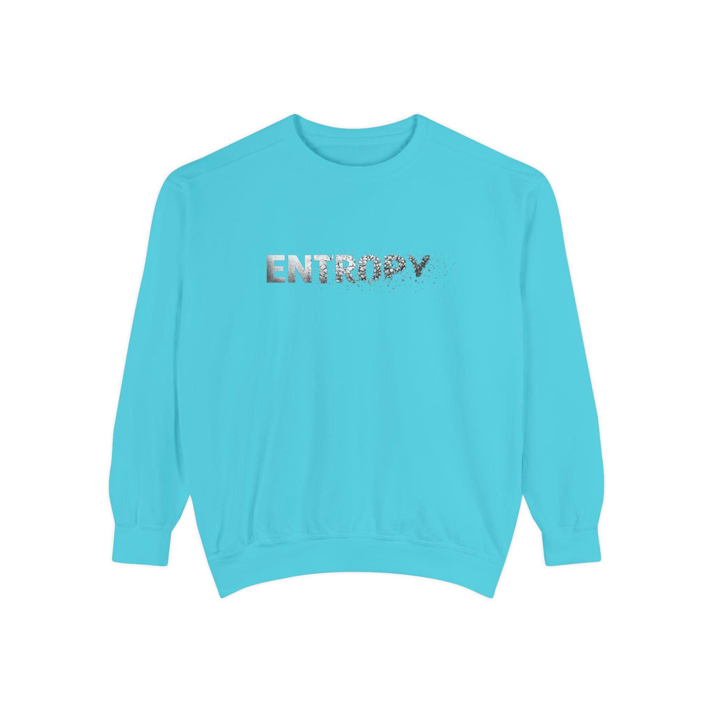 Entropy Graphic Sweatshirt Minimalist Science-Inspired Crewneck