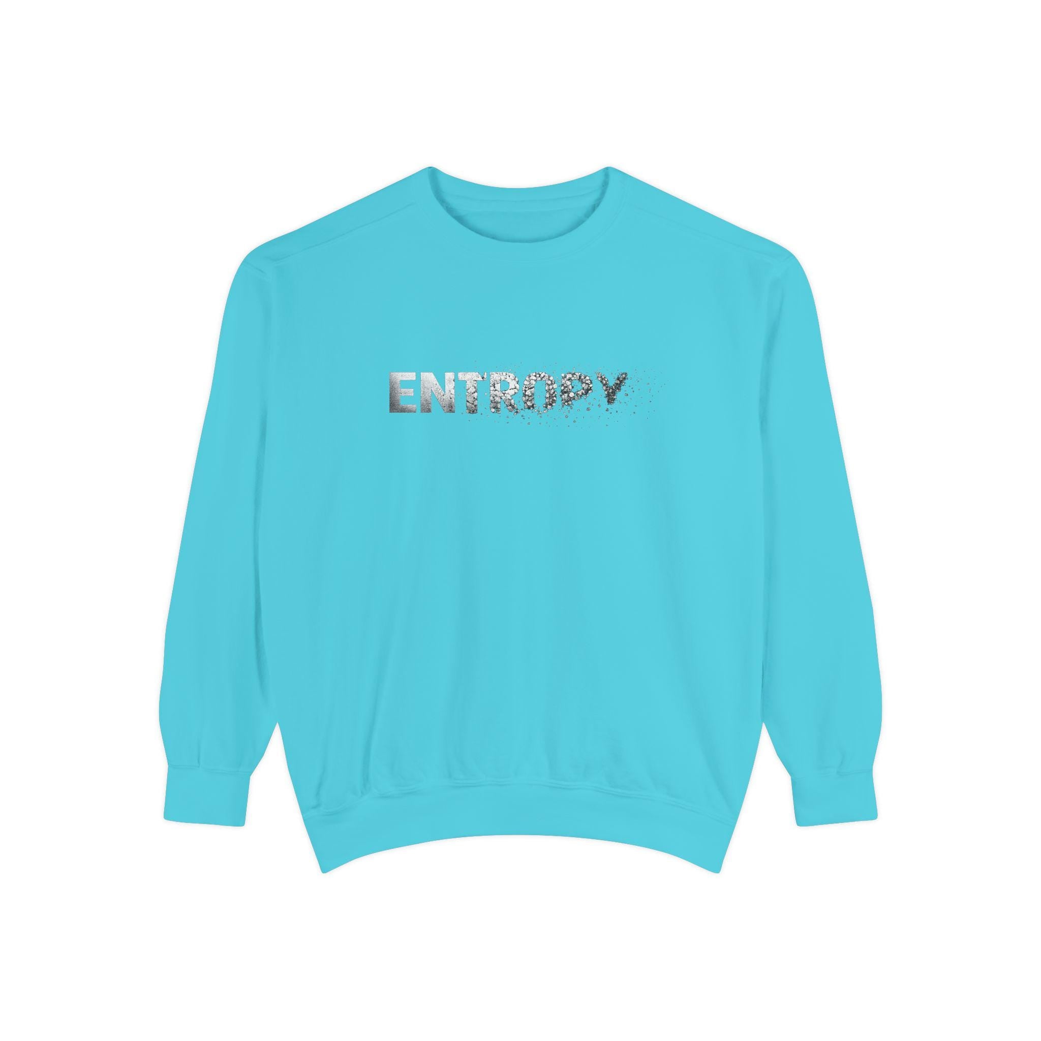Entropy Graphic Sweatshirt Minimalist Science-Inspired Crewneck
