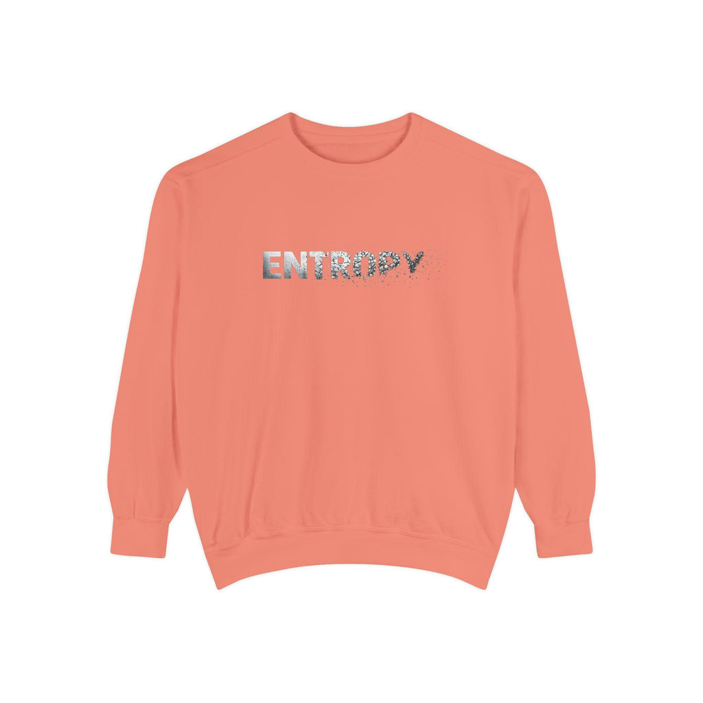 Entropy Graphic Sweatshirt Minimalist Science-Inspired Crewneck