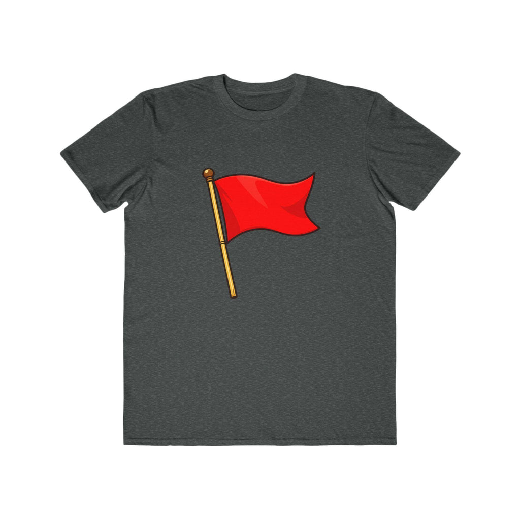 Red Flag Graphic Tee Men's Casual Cotton T-Shirt
