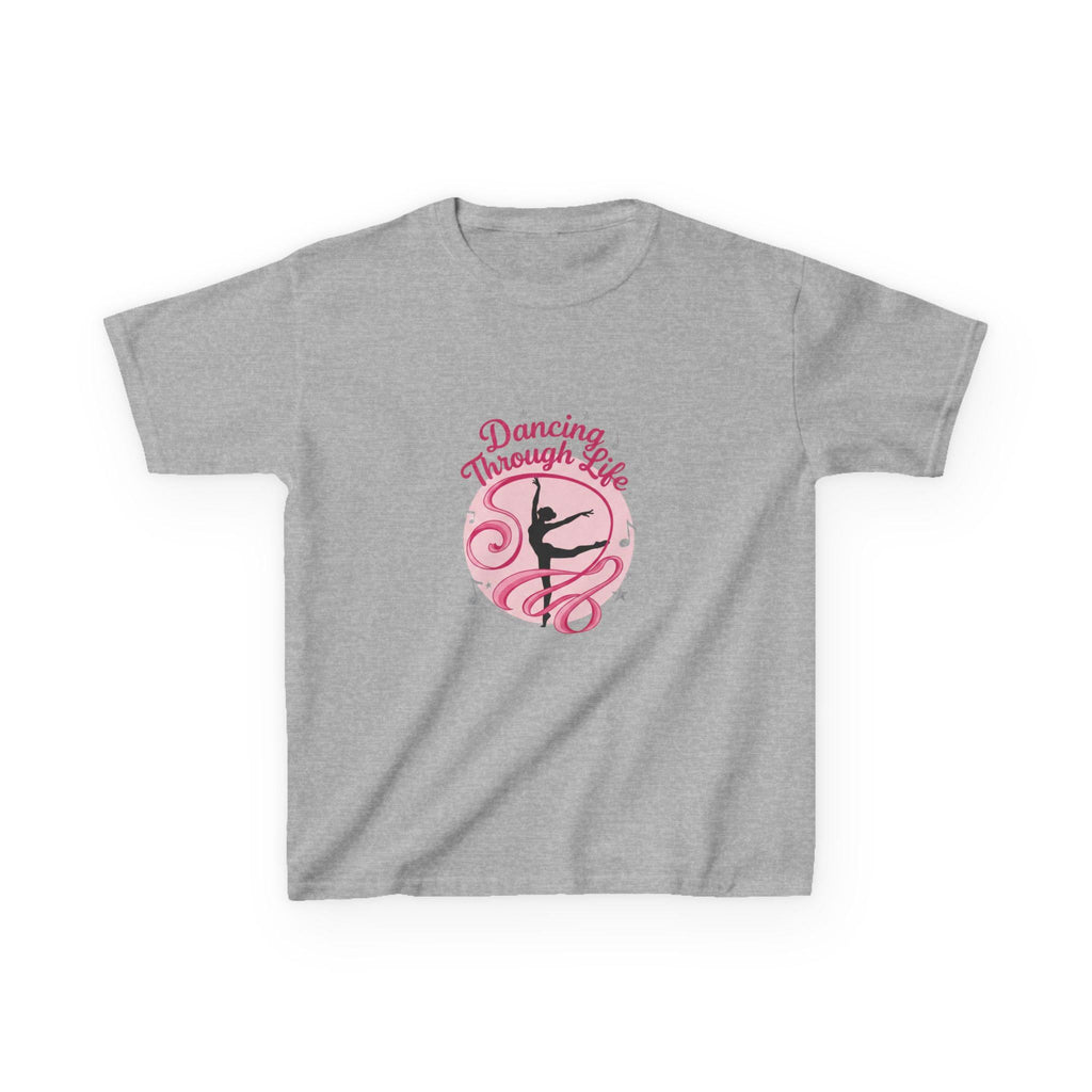 Kids T-Shirt Dancing Through Life Ballerina Tee