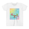 Kids 6 vs 7 Tee Colorful Seesaw Shirt