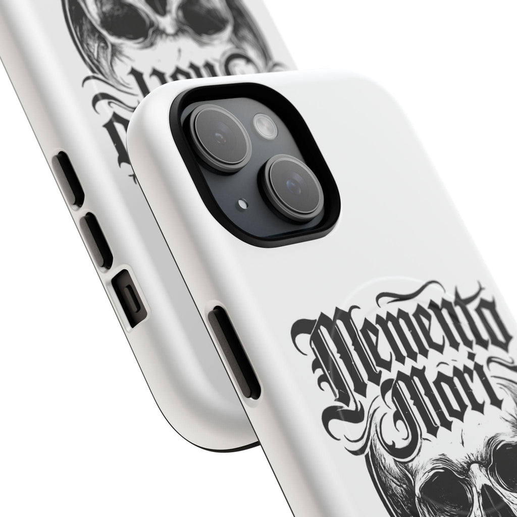 Memento Mori Skull Tough Magnetic Phone Case
