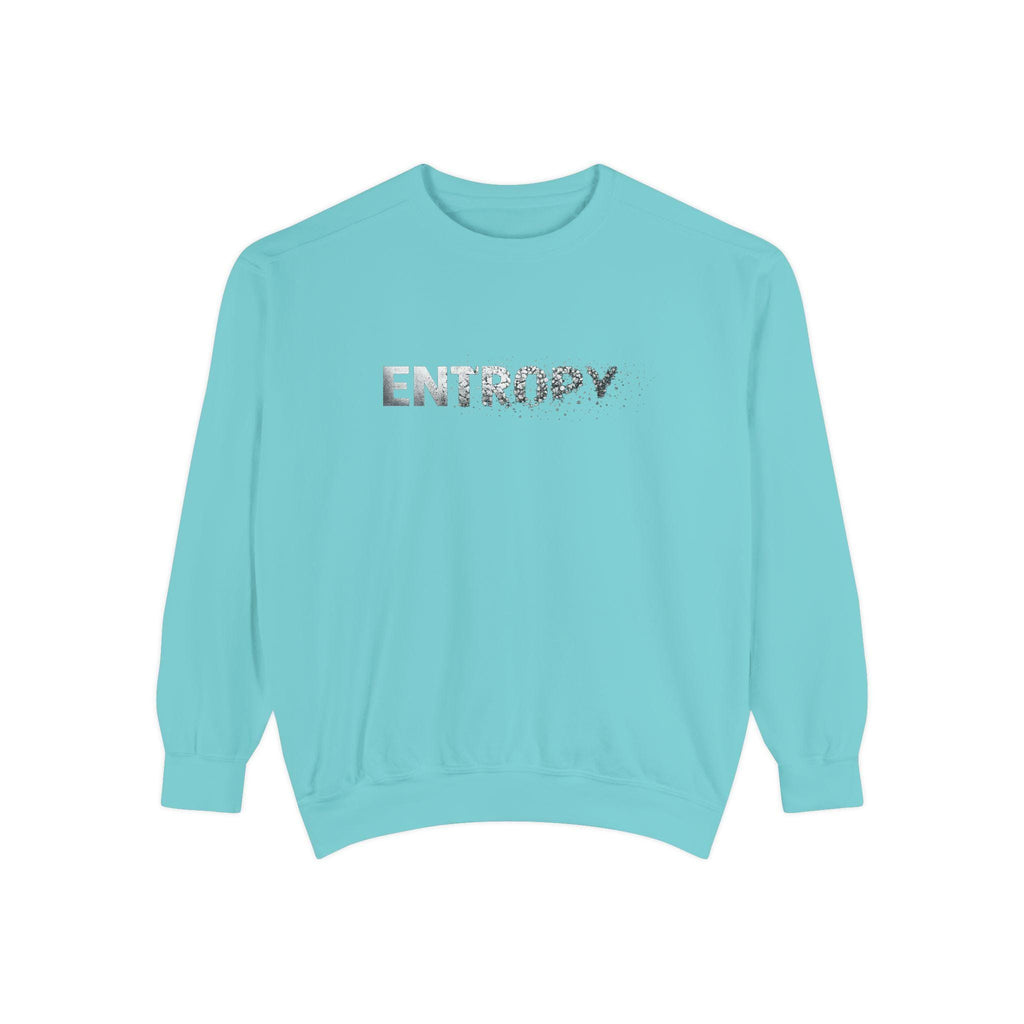 Entropy Graphic Sweatshirt Minimalist Science-Inspired Crewneck