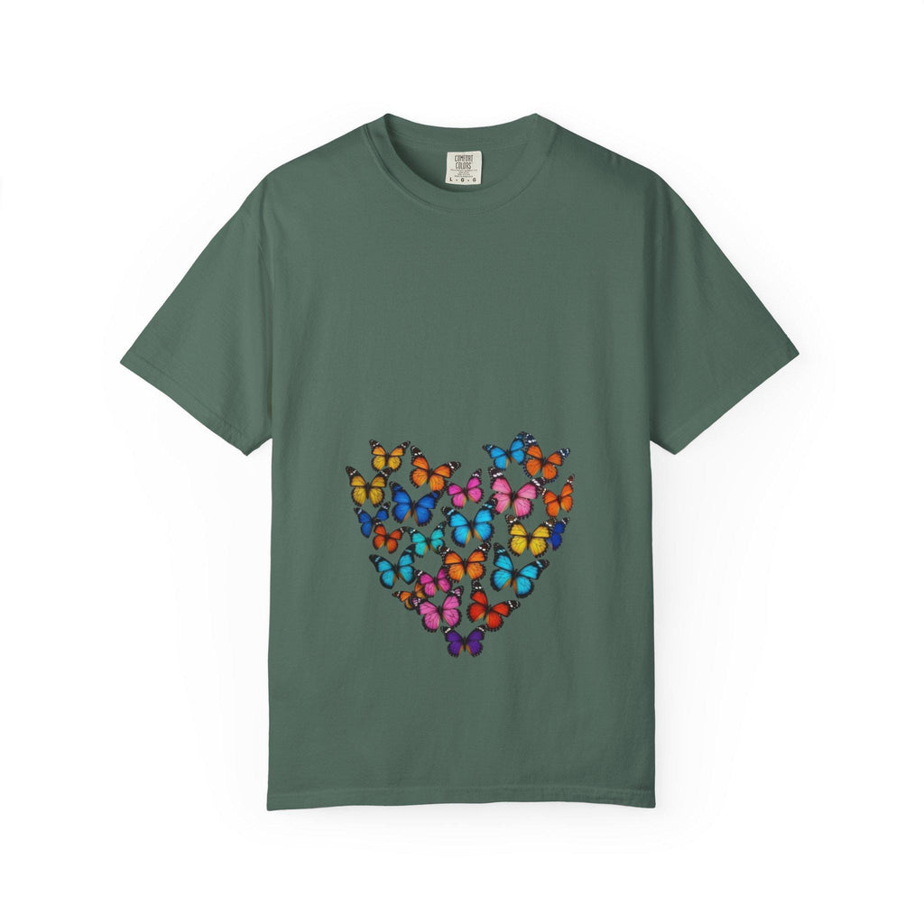 Butterflies in My Belly Colorful Graphic Tee