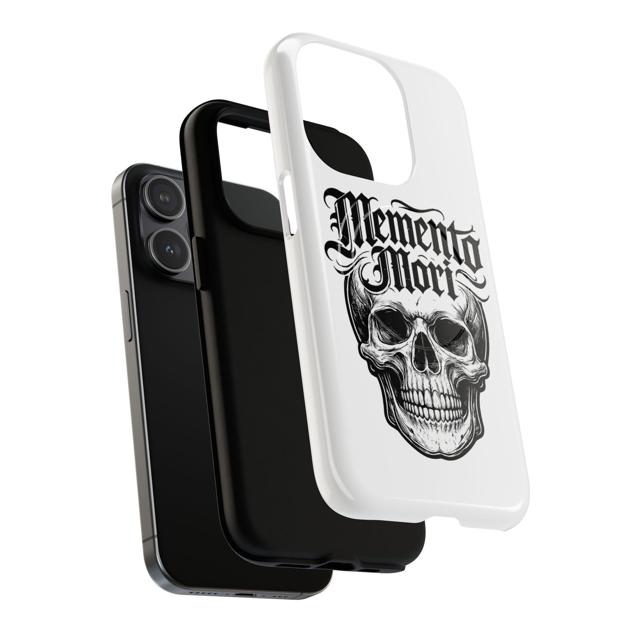 Memento Mori Skull Tough Magnetic Phone Case