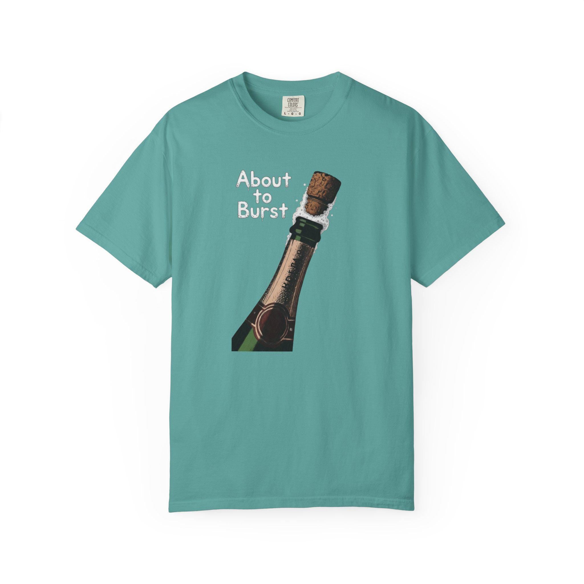 About to Burst - Champagne Bottle Graphic Tee