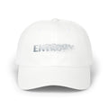 Entropy White Baseball Hat