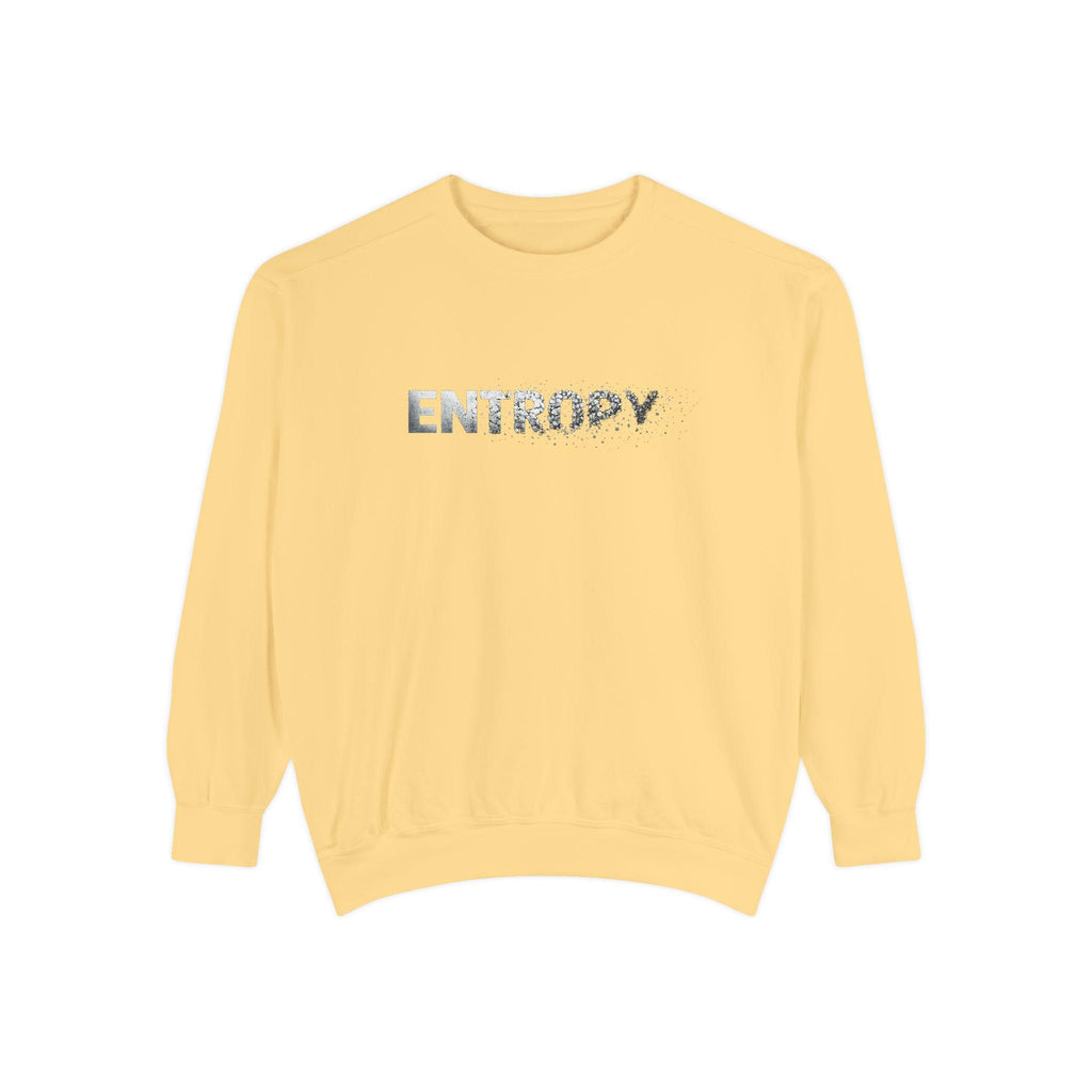Entropy Graphic Sweatshirt Minimalist Science-Inspired Crewneck