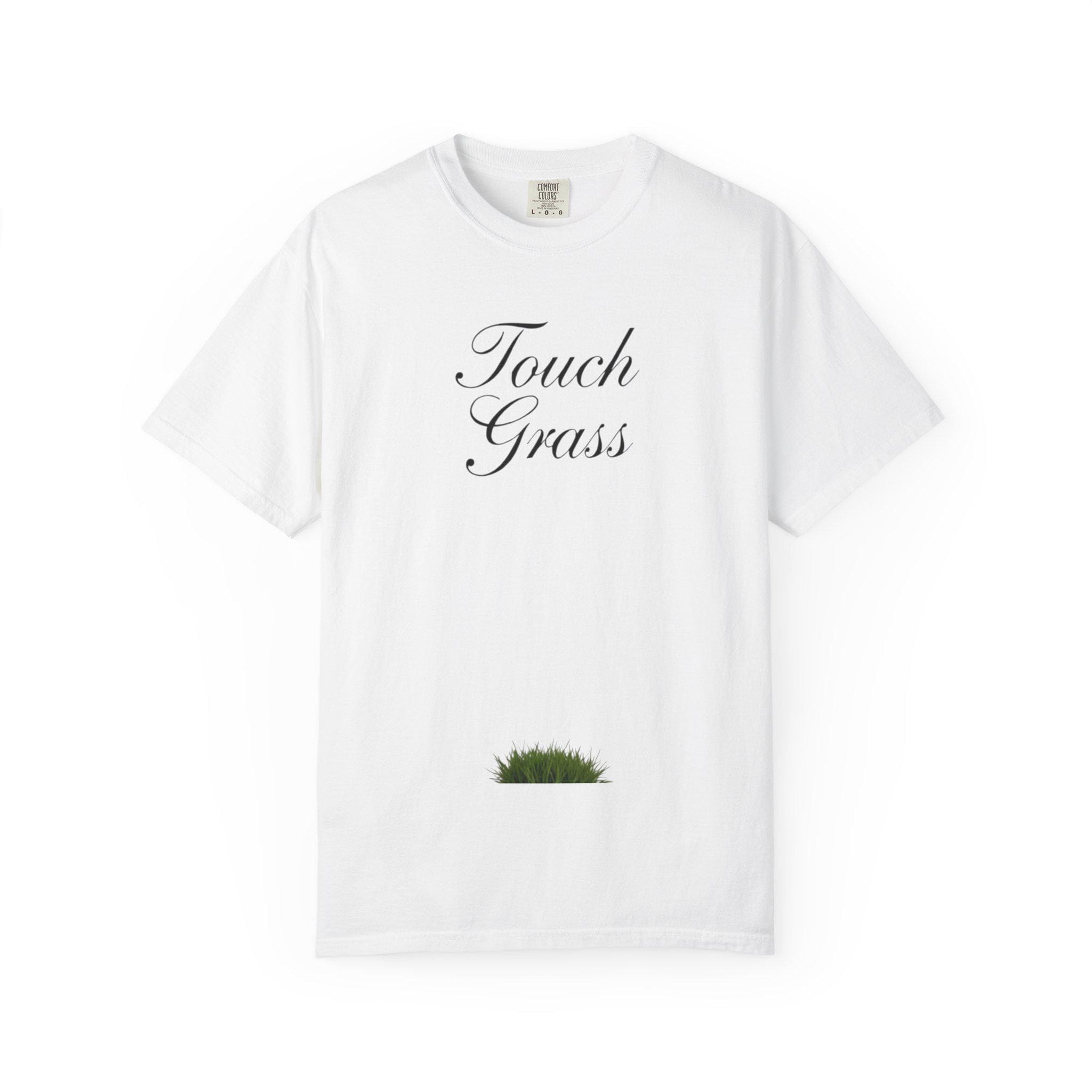 Touch Grass T-Shirt Minimalist Cottagecore Tee