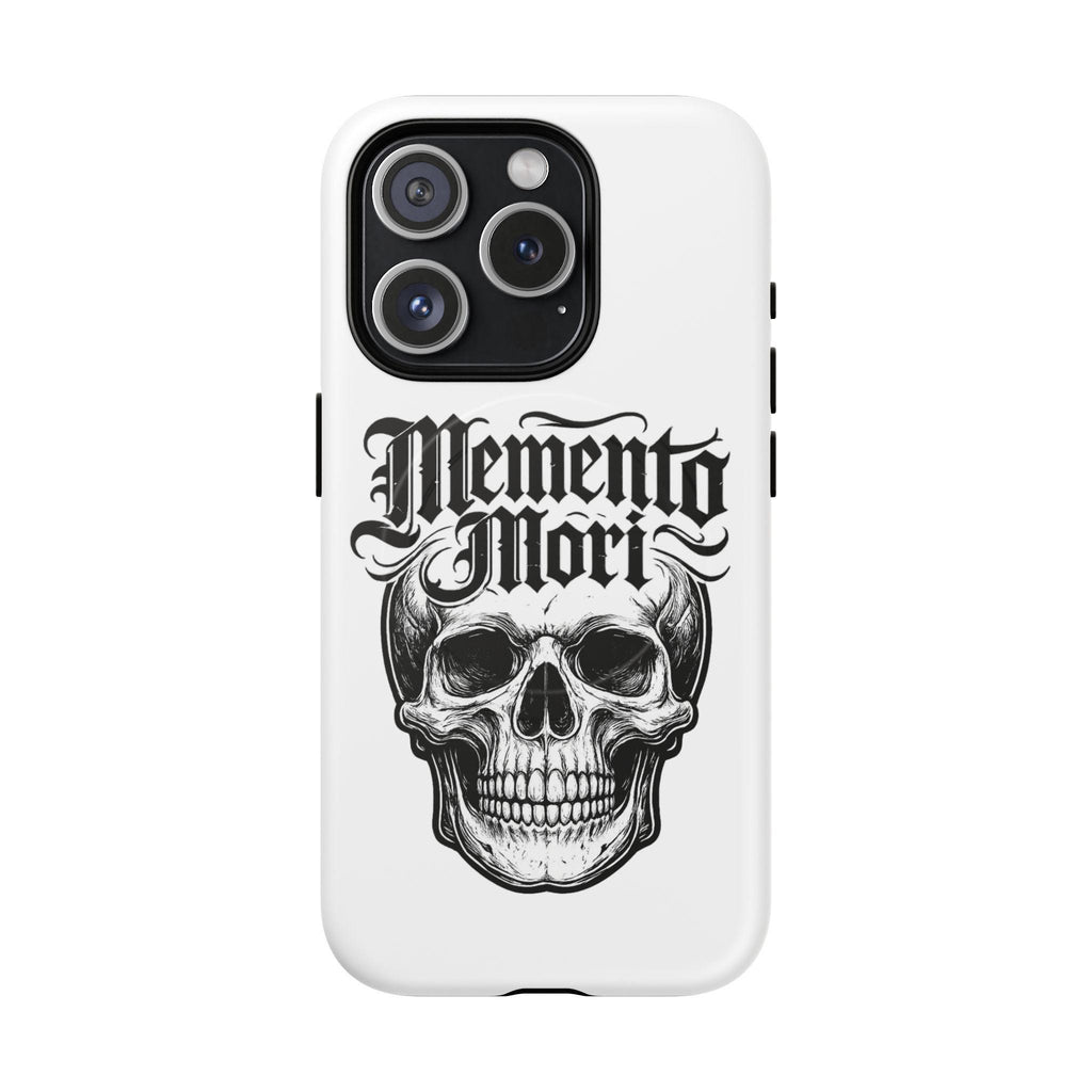 Memento Mori Skull Tough Magnetic Phone Case