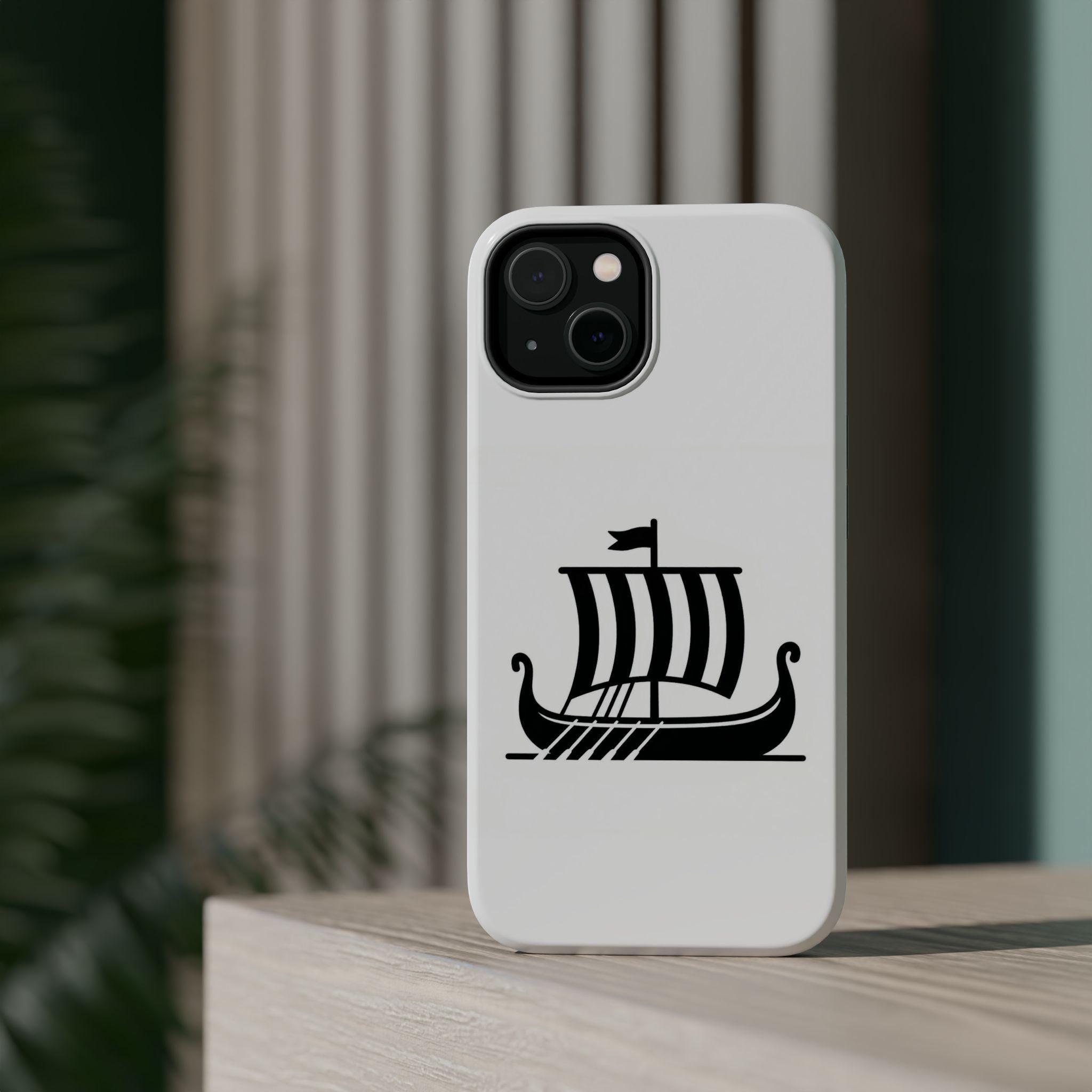 Viking Longship Magnetic Impact-Resistant Phone Case